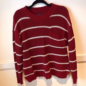 Red Striped Sweater